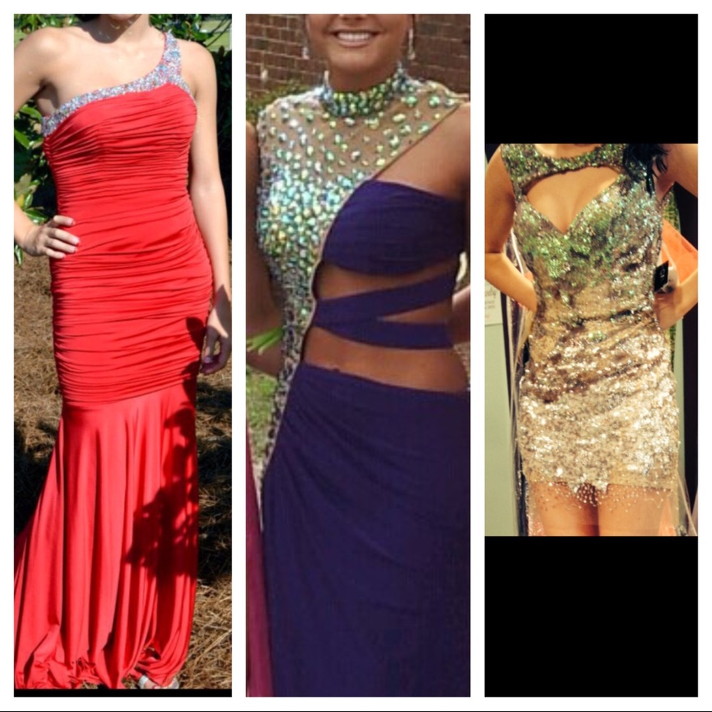 Red Night Moves prom dress /pageant dress
